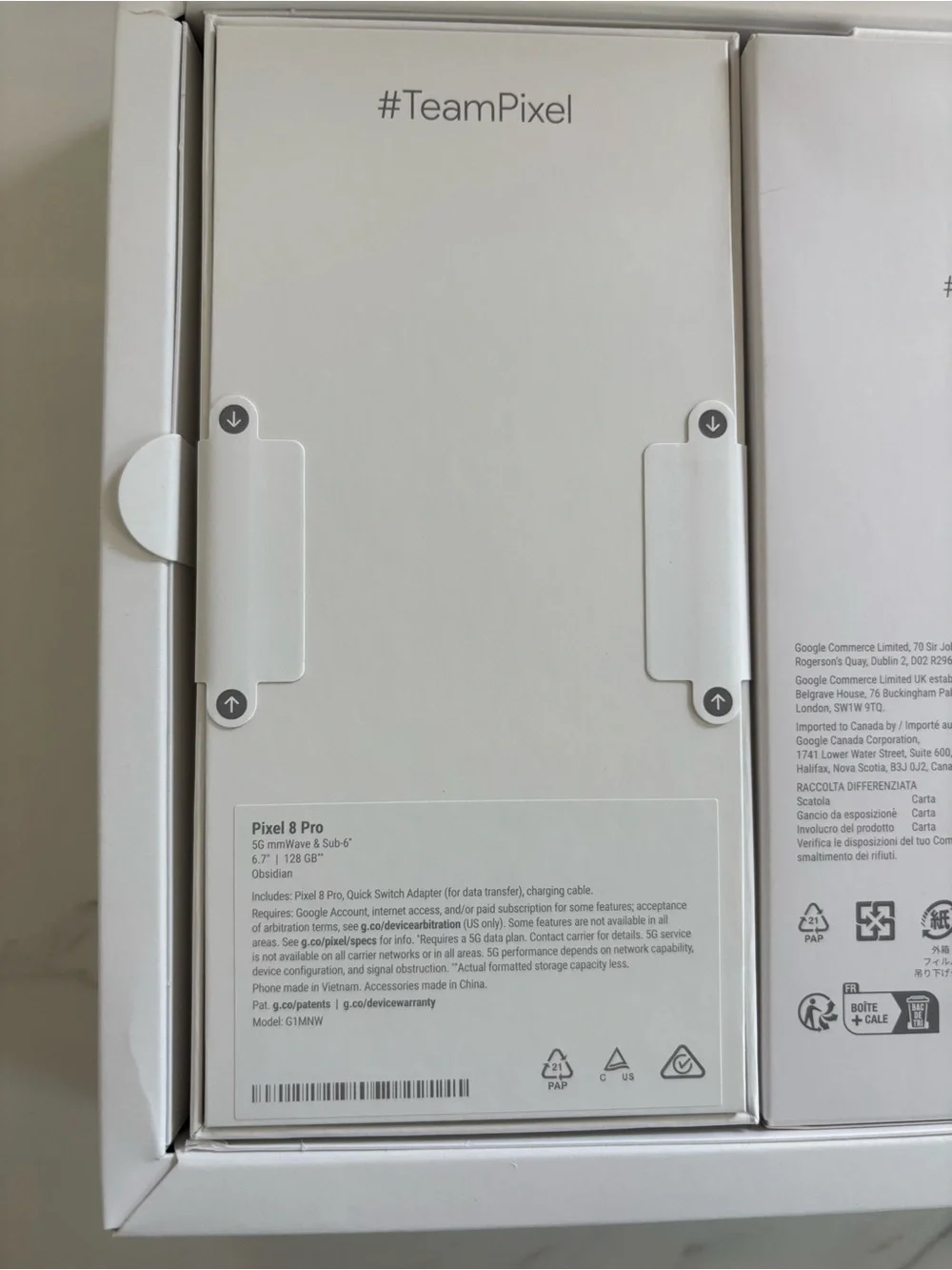 Brand New Google Pixel 8 Pro and Case